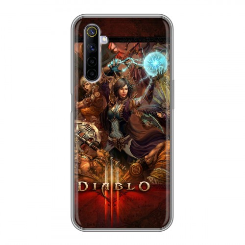 Дизайнерский силиконовый чехол для Realme 6 Diablo