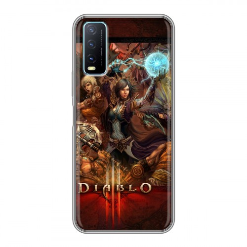 Дизайнерский силиконовый чехол для Vivo Y20 Diablo