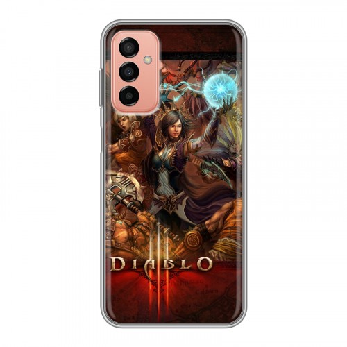 Дизайнерский силиконовый чехол для Samsung Galaxy M23 5G Diablo