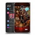 Дизайнерский пластиковый чехол для Nokia X Diablo