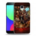 Дизайнерский пластиковый чехол для Meizu MX4 Pro Diablo