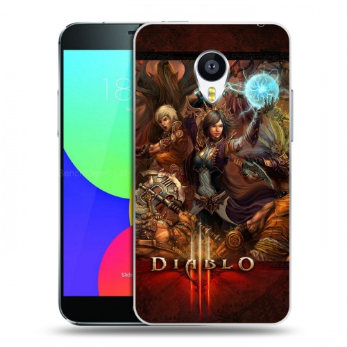 Дизайнерский пластиковый чехол для Meizu MX4 Pro Diablo