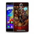 Дизайнерский пластиковый чехол для Lenovo P90 Diablo