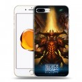 Дизайнерский пластиковый чехол для Iphone 7 Plus / 8 Plus Diablo