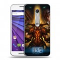 Дизайнерский пластиковый чехол для Lenovo Moto G Diablo