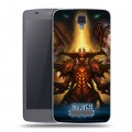 Дизайнерский силиконовый чехол для ZTE Blade L5 Diablo