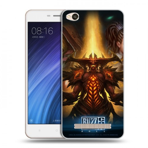 Дизайнерский силиконовый чехол для Xiaomi RedMi 4A Diablo