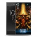 Дизайнерский пластиковый чехол для Sony Xperia XZs Diablo