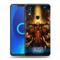 Дизайнерский силиконовый чехол для Alcatel 5V Diablo