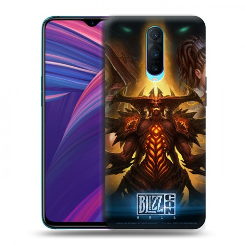 Дизайнерский пластиковый чехол для OPPO RX17 Pro Diablo