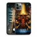 Дизайнерский пластиковый чехол для Iphone 11 Pro Diablo