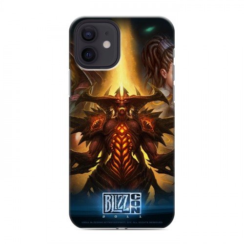 Дизайнерский силиконовый чехол для Iphone 12 Diablo