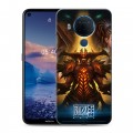 Дизайнерский силиконовый чехол для Nokia 5.4 Diablo