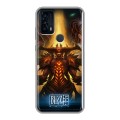 Дизайнерский силиконовый чехол для TCL 20B Diablo