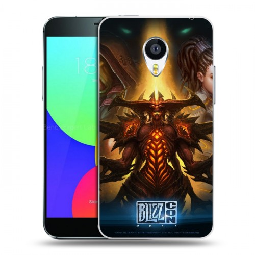 Дизайнерский пластиковый чехол для Meizu MX4 Diablo