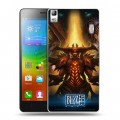 Дизайнерский пластиковый чехол для Lenovo A7000 Diablo