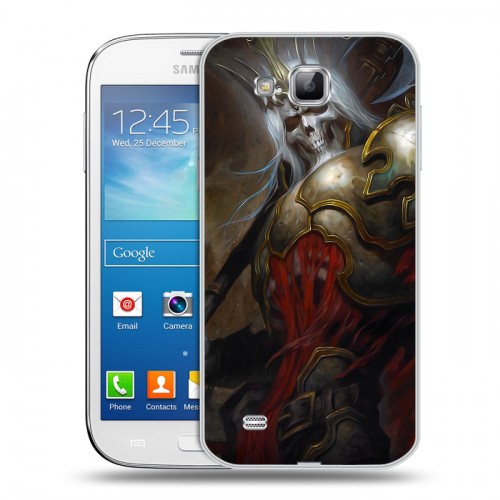 Дизайнерский пластиковый чехол для Samsung Galaxy Premier Diablo