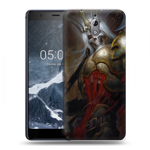 Дизайнерский пластиковый чехол для Nokia 3.1 Diablo