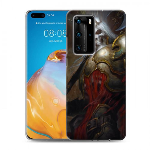 Дизайнерский пластиковый чехол для Huawei P40 Pro Diablo