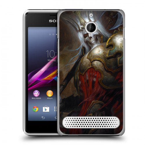 Дизайнерский силиконовый чехол для Sony Xperia E1 Diablo