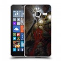 Дизайнерский пластиковый чехол для Microsoft Lumia 640 XL Diablo