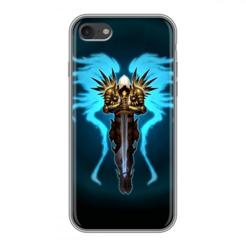 Дизайнерский силиконовый чехол для Iphone 7 Diablo