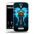 Дизайнерский пластиковый чехол для Doogee X6 Diablo