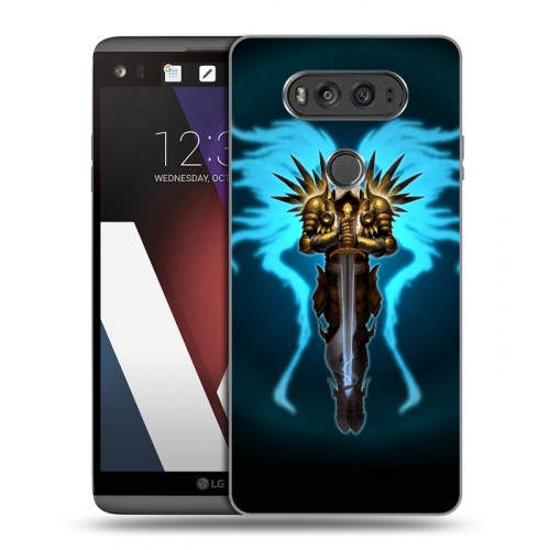 Дизайнерский пластиковый чехол для LG V20 Diablo