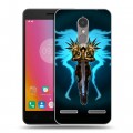 Дизайнерский пластиковый чехол для Lenovo K6 Diablo