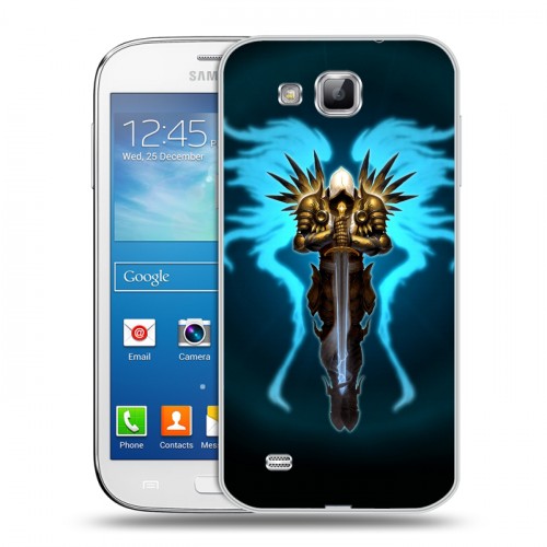 Дизайнерский пластиковый чехол для Samsung Galaxy Premier Diablo