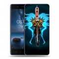 Дизайнерский пластиковый чехол для Nokia 8 Diablo