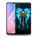 Дизайнерский пластиковый чехол для Vivo Y95 Diablo