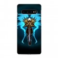 Дизайнерский силиконовый чехол для Samsung Galaxy S10 Diablo