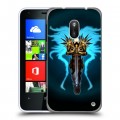 Дизайнерский пластиковый чехол для Nokia Lumia 620 Diablo