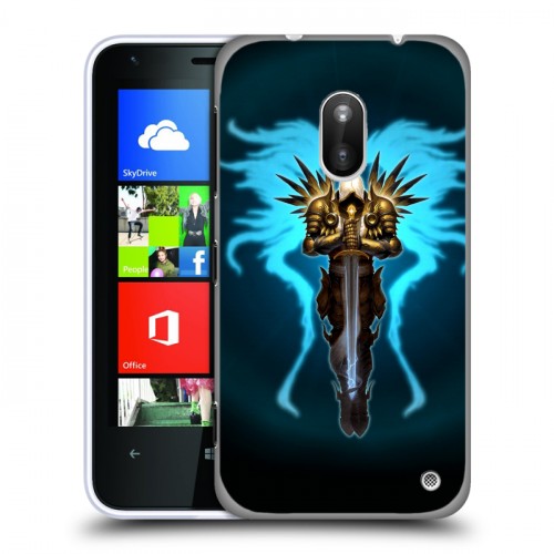 Дизайнерский пластиковый чехол для Nokia Lumia 620 Diablo