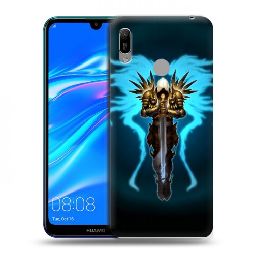 Дизайнерский пластиковый чехол для Huawei Y6 (2019) Diablo