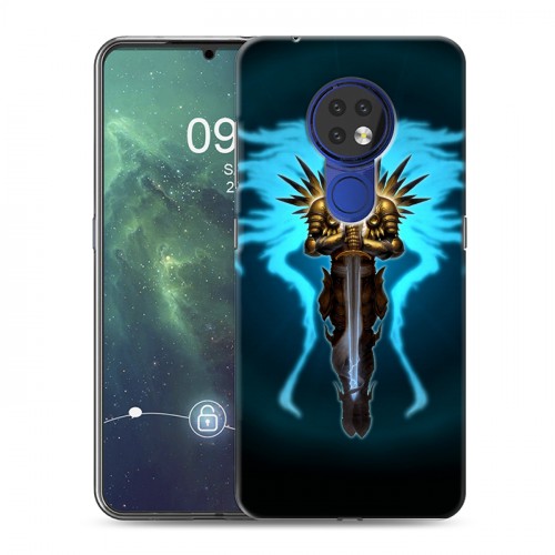 Дизайнерский силиконовый чехол для Nokia 6.2 Diablo