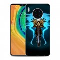 Дизайнерский пластиковый чехол для Huawei Mate 30 Diablo