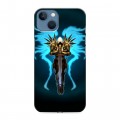 Дизайнерский силиконовый чехол для Iphone 13 Diablo