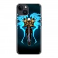 Дизайнерский пластиковый чехол для Iphone 14 Diablo