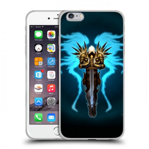 Дизайнерский силиконовый чехол для Iphone 6 Plus/6s Plus Diablo