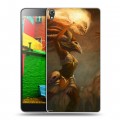 Дизайнерский силиконовый чехол для Lenovo Phab Diablo