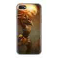 Дизайнерский силиконовый чехол для Iphone 7 Diablo