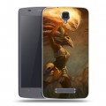 Дизайнерский силиконовый чехол для ZTE Blade L5 Diablo