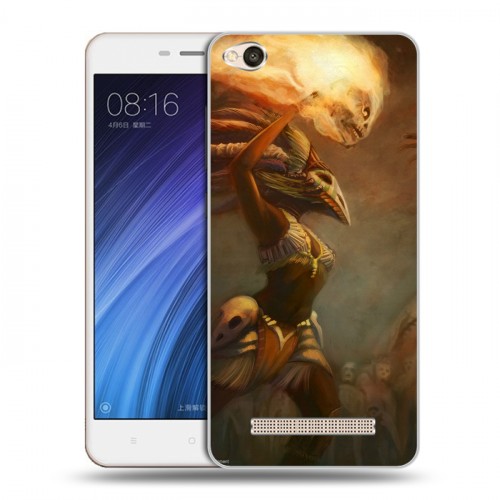 Дизайнерский силиконовый чехол для Xiaomi RedMi 4A Diablo