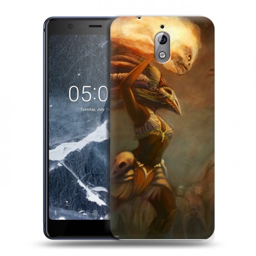 Дизайнерский силиконовый чехол для Nokia 3.1 Diablo