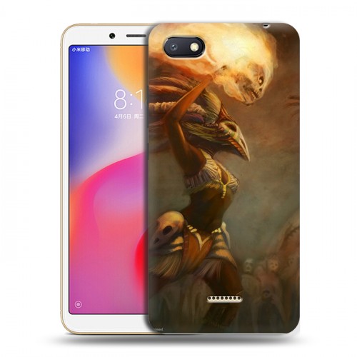 Дизайнерский пластиковый чехол для Xiaomi RedMi 6A Diablo