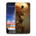 Дизайнерский силиконовый чехол для Nokia 2.2 Diablo