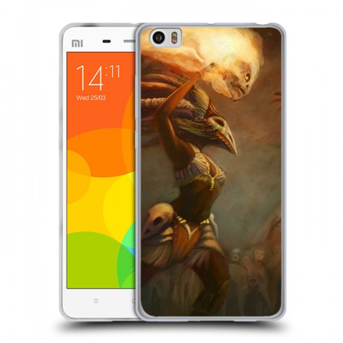 Дизайнерский силиконовый чехол для Xiaomi Mi Note Diablo