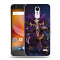 Дизайнерский пластиковый чехол для ZTE Blade X5 Diablo